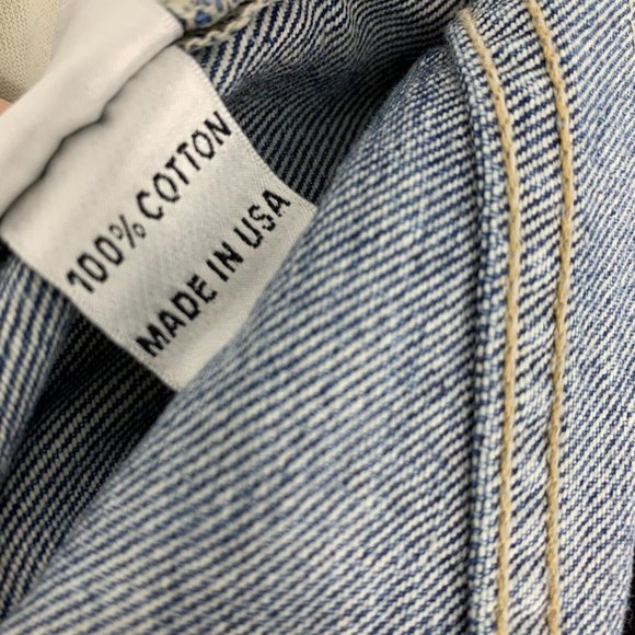 Lovers + Friends Jeans Logan High Rise Tapered Blue Distressed Hollywood - Picture 12 of 12